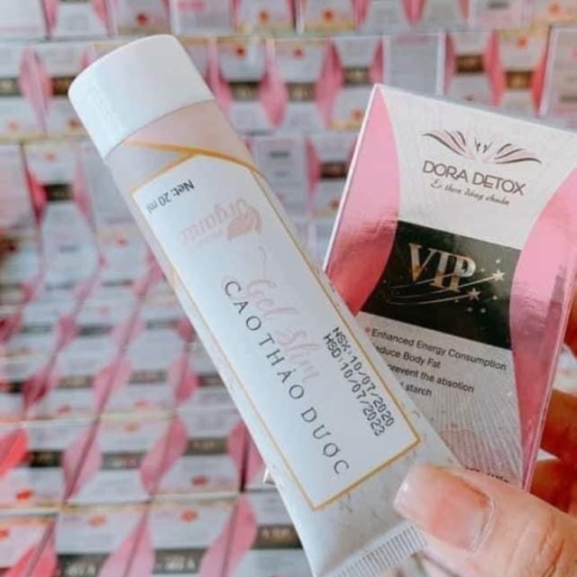 Giảm béo dora detox tặng kèm tan mỡ