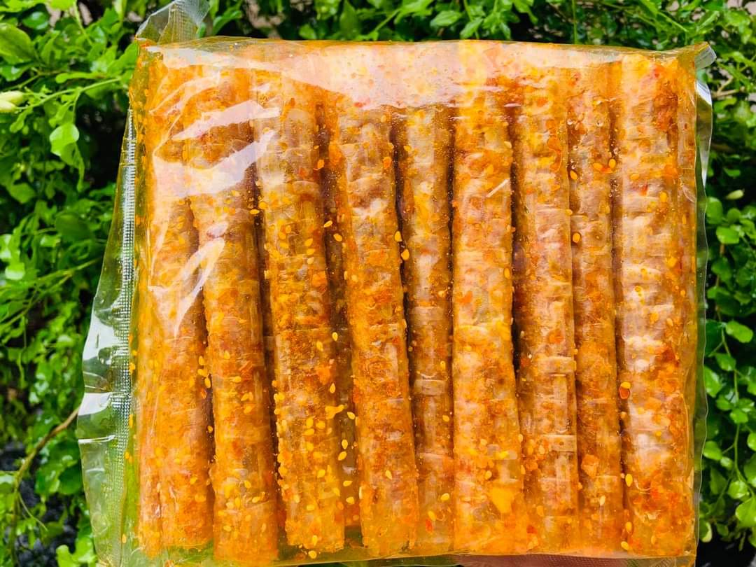 Bánh tráng trộn ống phô mai sữa