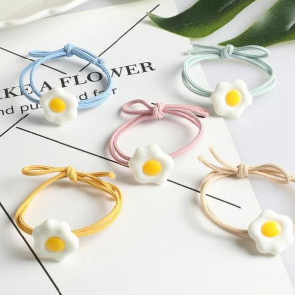Chun buộc tóc trứng opla độc đáo cute