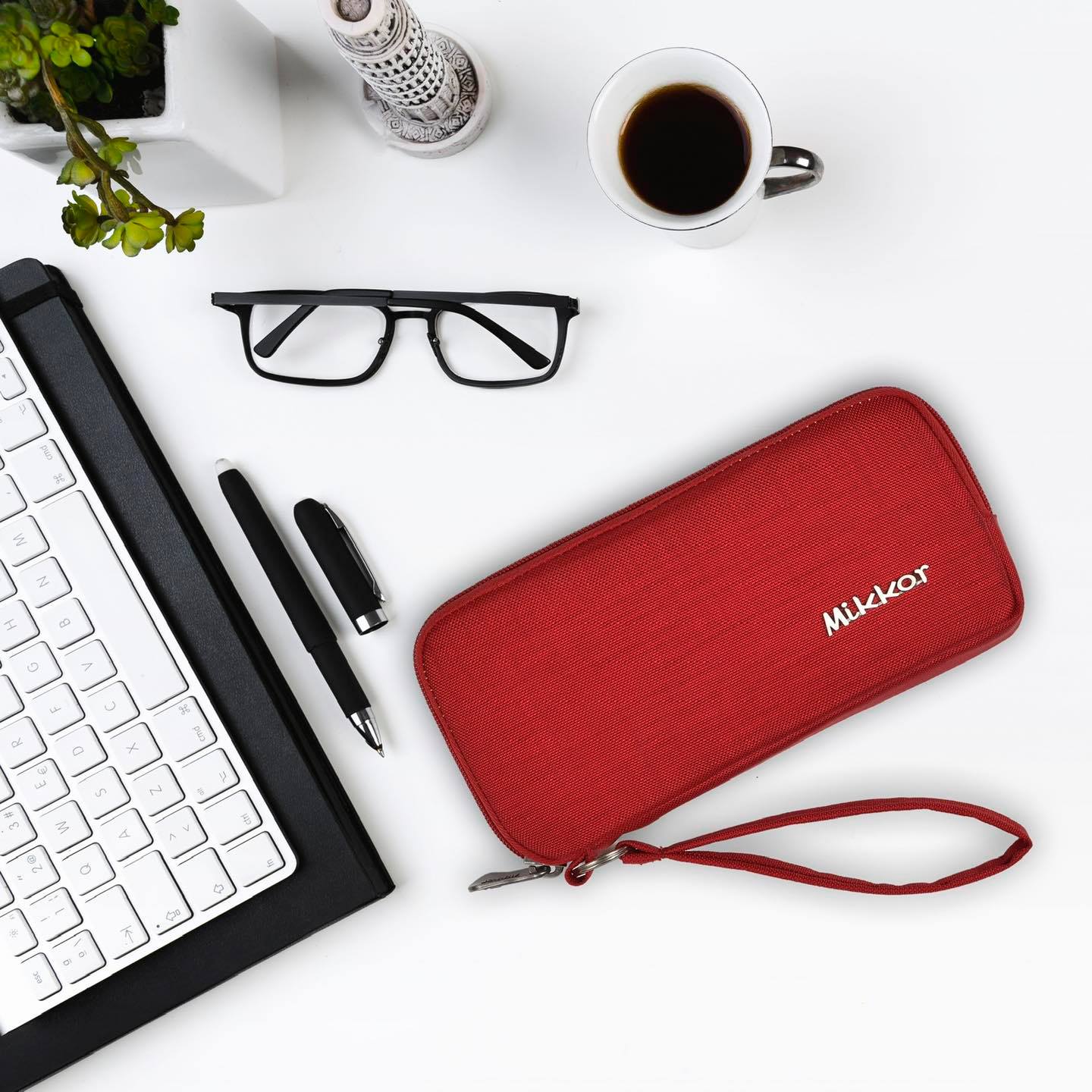 //luxubu// ví mikkor wallet the ezra / bóp ví thời trang