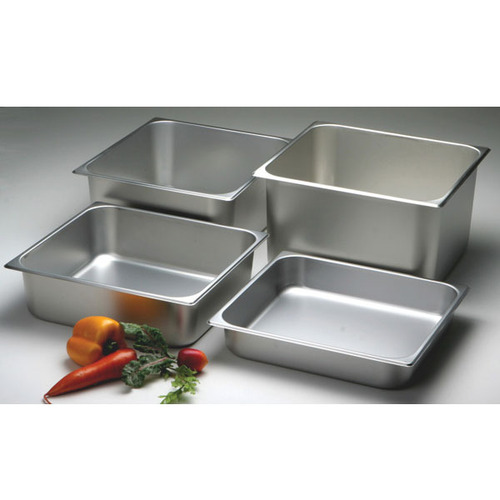 Khay Inox G/N 1/4 đựng thực phẩm có nắp- 265 * 162 * 100 mm