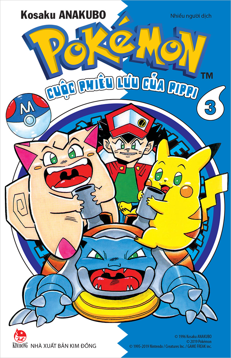 Kim đồng - pokémon - cuộc phiêu lưu của pippi - tập 3