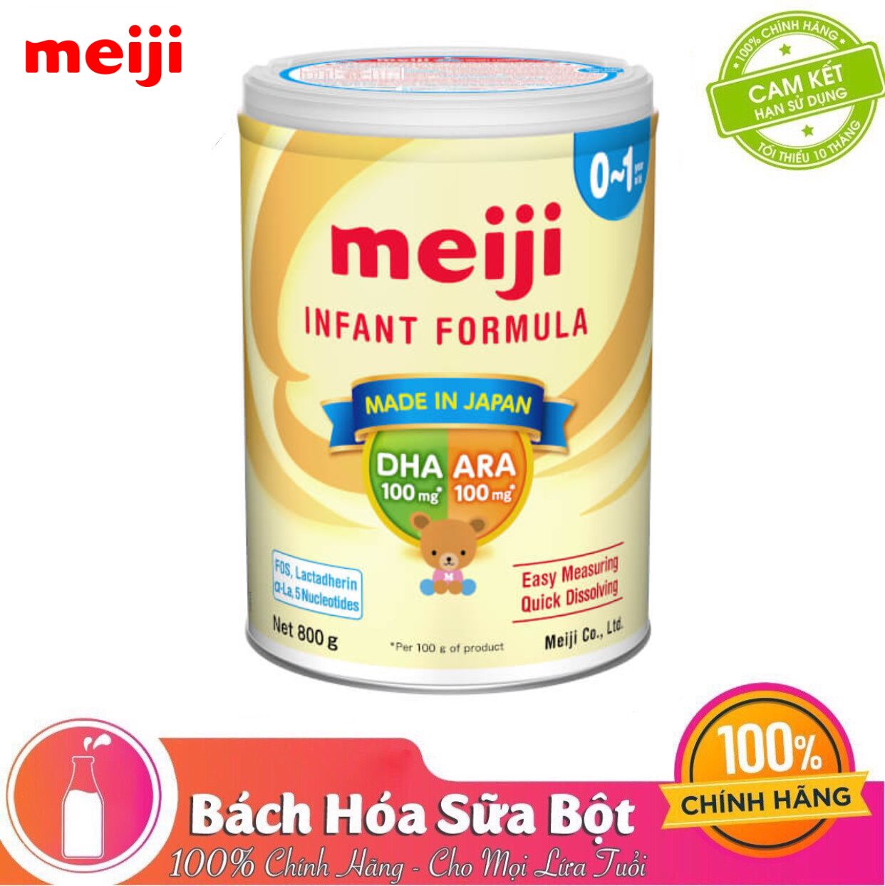 Sữa bột Meiji Infant Formula 800g