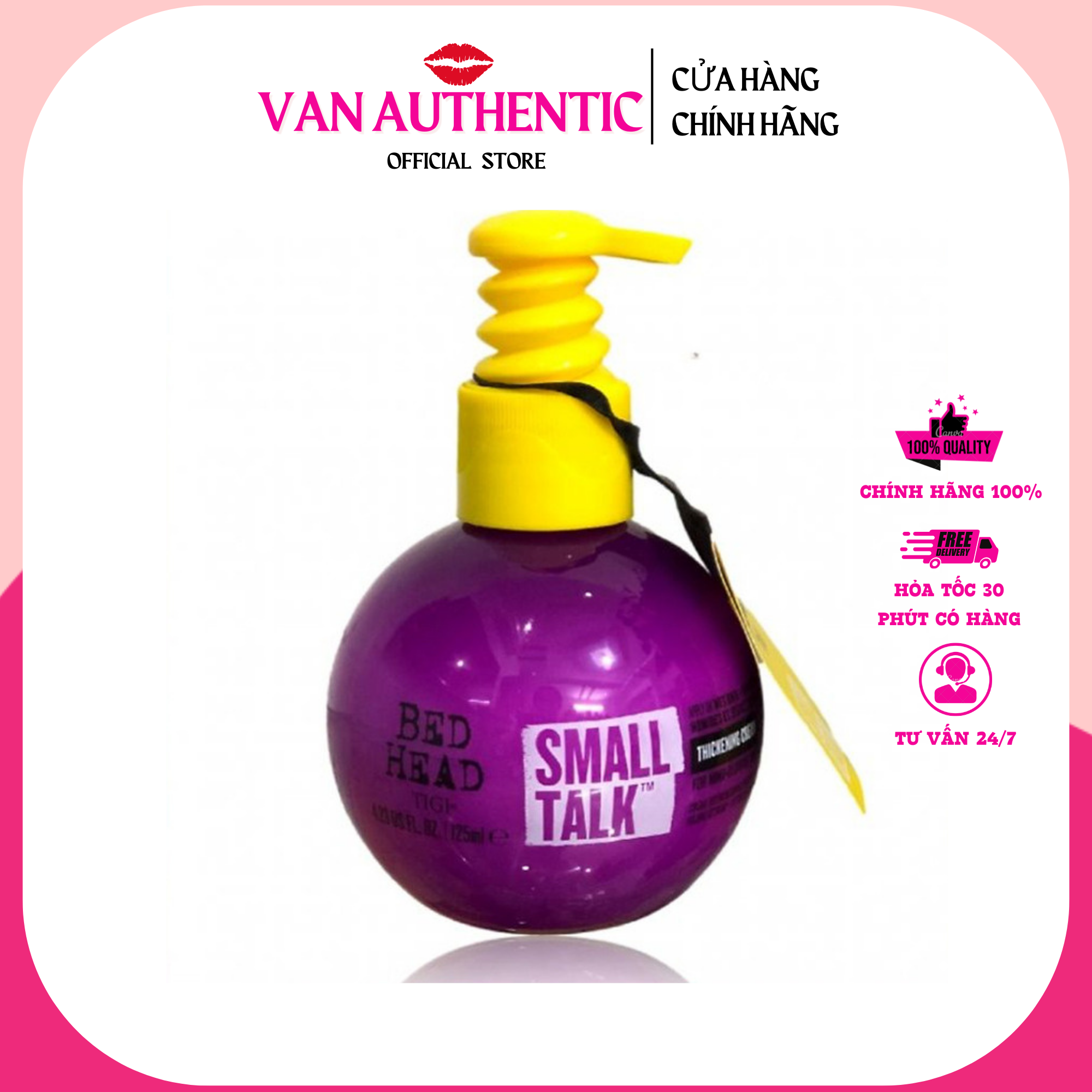 Gel Chăm Sóc Và Tạo Kiểu Tóc Xoăn Bed Head Tigi Small Talk125ML