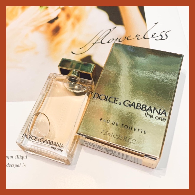 Nước hoa mini nữ d&g the one 7,5ml