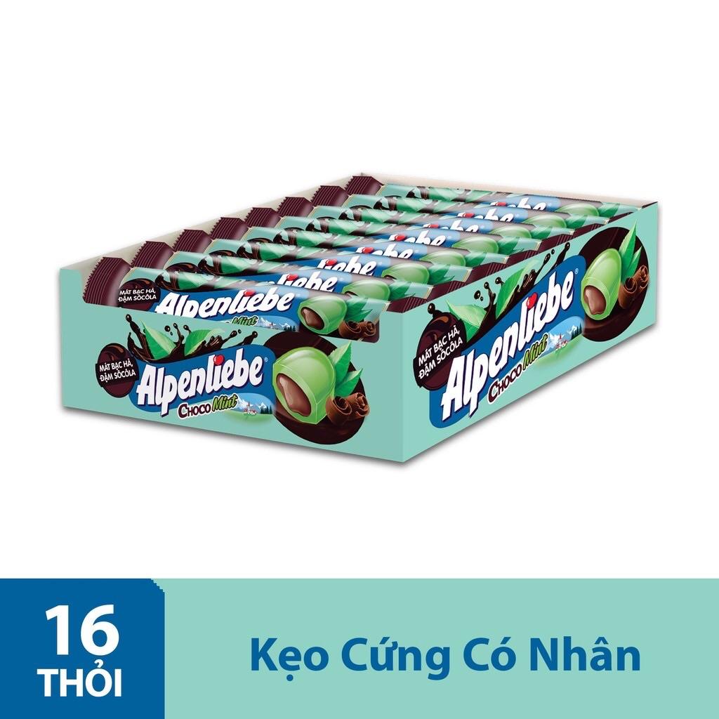 Kẹo Alpenliebe Hương Bạc Hà Nhân Sôcôla