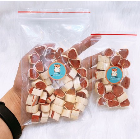 Snack thịt bò cuộn Sushi cho Hamster vỗ béo