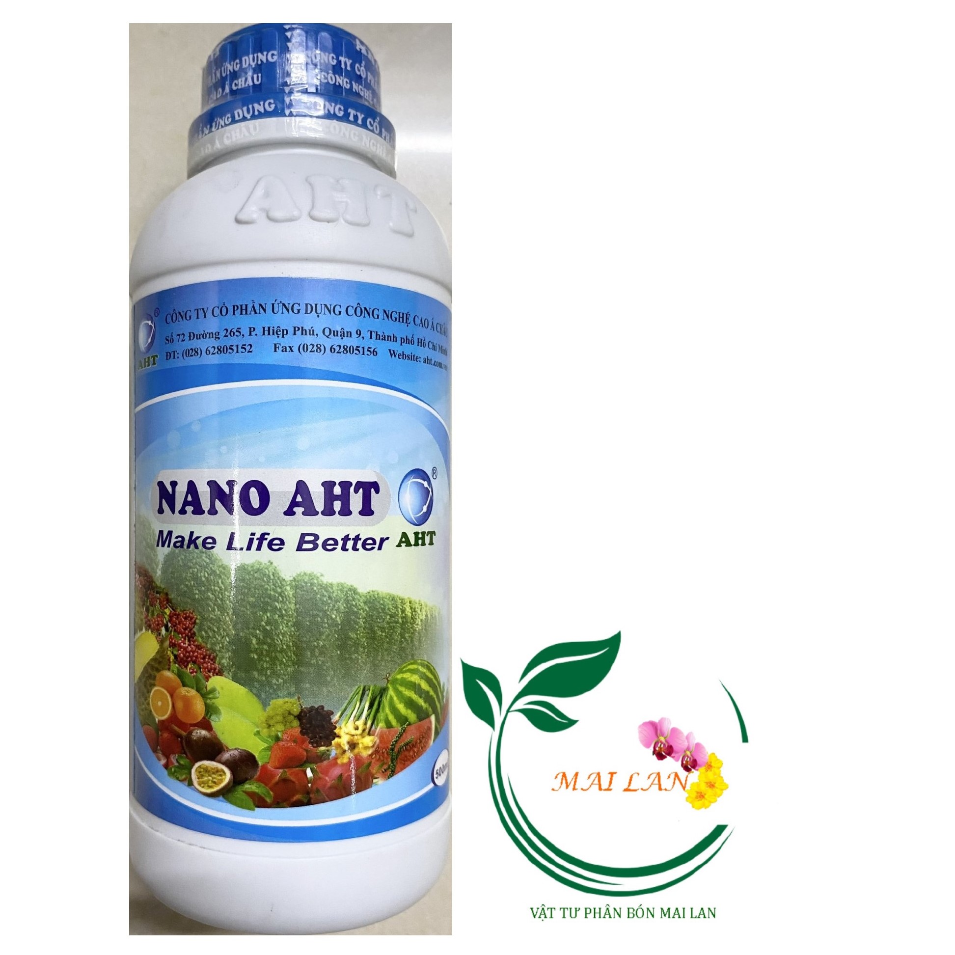 Phân Bón Vi Lượng Nano Bạc AHT - #346A# 500ml