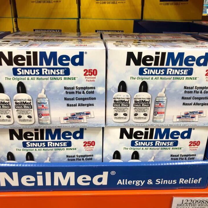 Set bình rửa mũi NeilMed Sinus Rinse Mỹ