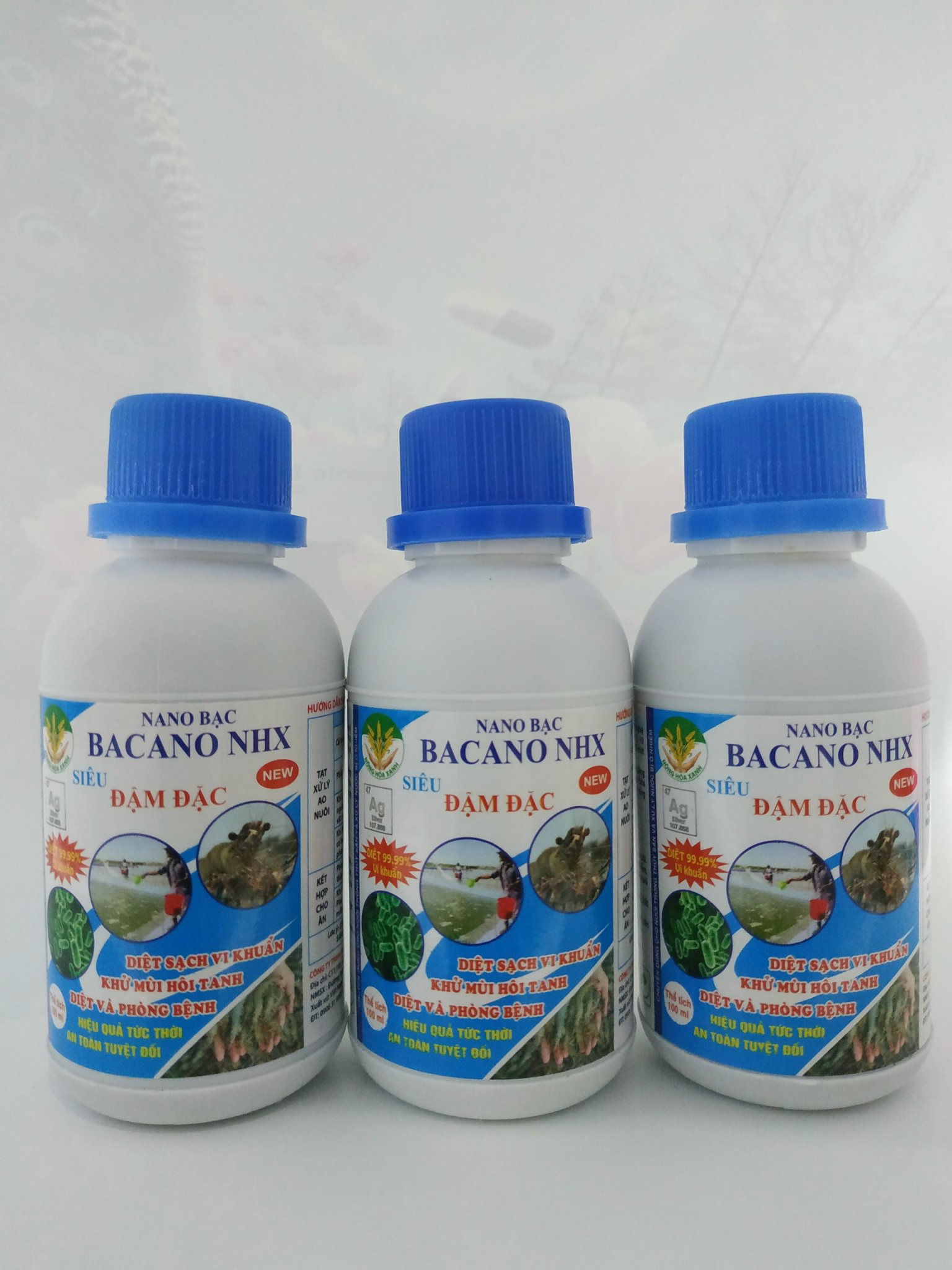 [HCM]NANO BAC BACANO 1000ppm - DIỆT KHUẨN NẤM BỆNH XỬ LÝ MÔI TRƯỜNG NƯỚC