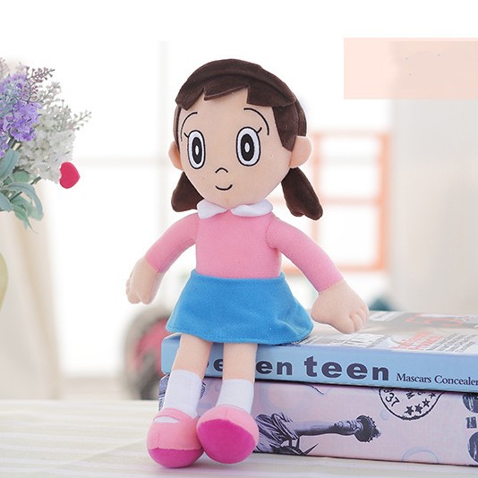 Gấu bông Xuka, Búp bê Xuka Shizuka, Nobita size 40cm nhiều màu dễ thương cho bé gái