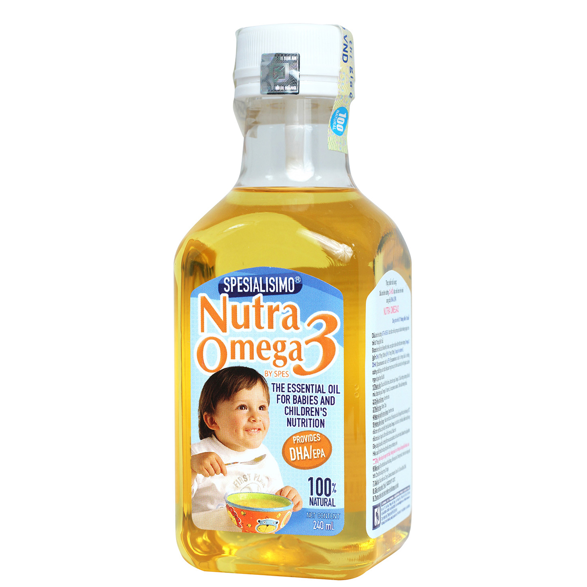 Dầu Cá Dinh Dưỡng Nutra Omega 3 Chai 240ml, Dầu Ăn Trẻ Em, Dầu Ăn Dinh Dưỡng, Bách hóa Minh Anh