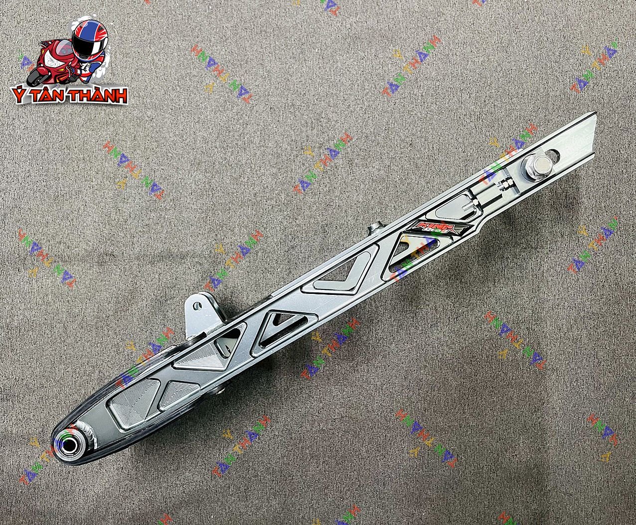 gấp nhôm xám exciter 150 phay lổ