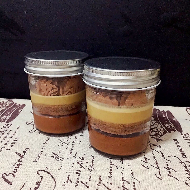 COMBO 3 HŨ THỦY TINH TRÒN 200ML NẮP NHÔM MIỆNG RỘNG LÀM SỮA CHUA, CARAMEN, ĐỰNG GIA VỊ, THỰC PHẨM