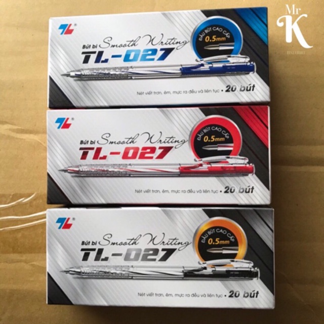 COMBO 5 Cây Bút Bi TL-027 BB00002