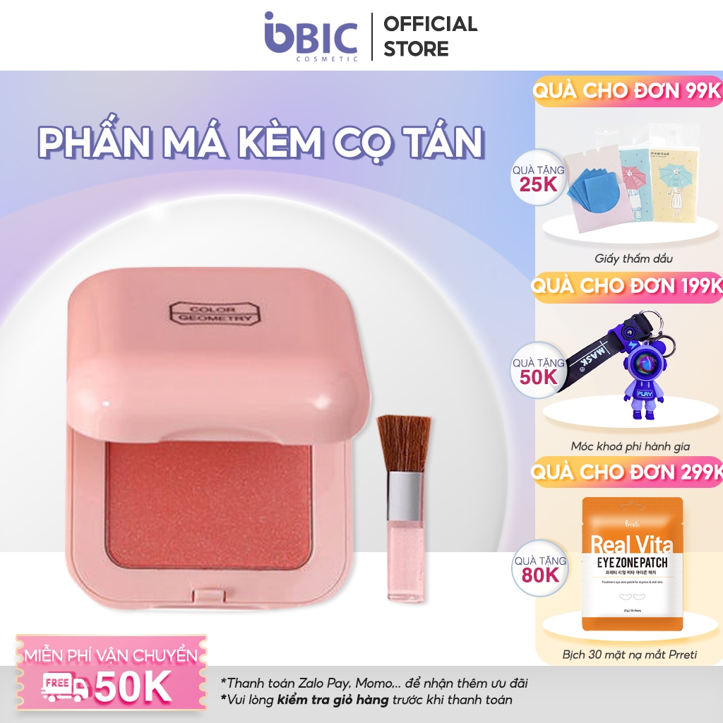 Phấn má hồng lâu trôi siêu xinh kèm cọ và gương bảng màu hot trend dành cho mọi cô gái 2021 giúp nàng tự tin tỏa sáng PMH