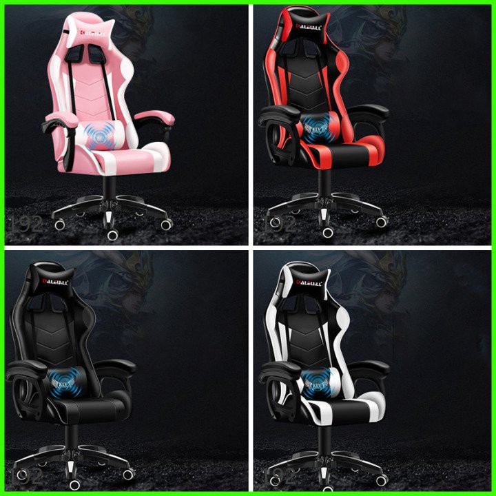 Ghế gaming, Ghế treamer, Ghế livestream có gối massage