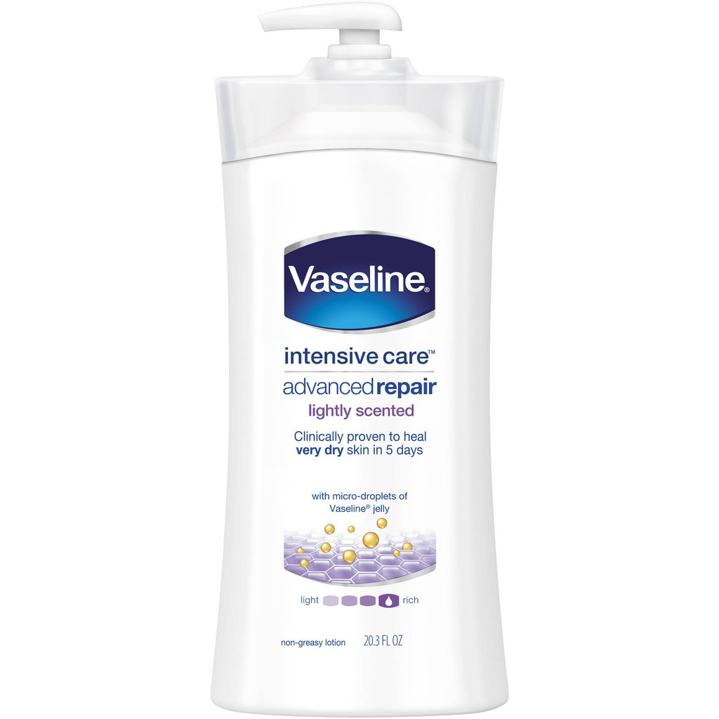 Sữa Dưỡng Thể Vaseline Body Lotion Intensive Care Advanced Repair 725ml