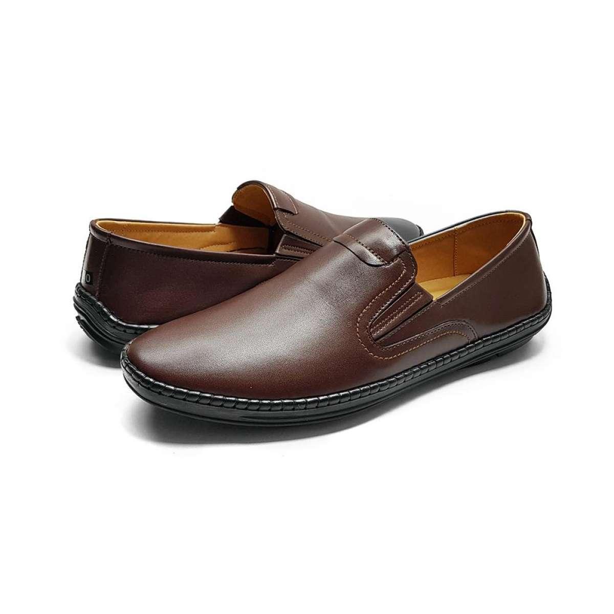 Giày lười nam da bò cao cấp Faction Shoes(GL-08N)