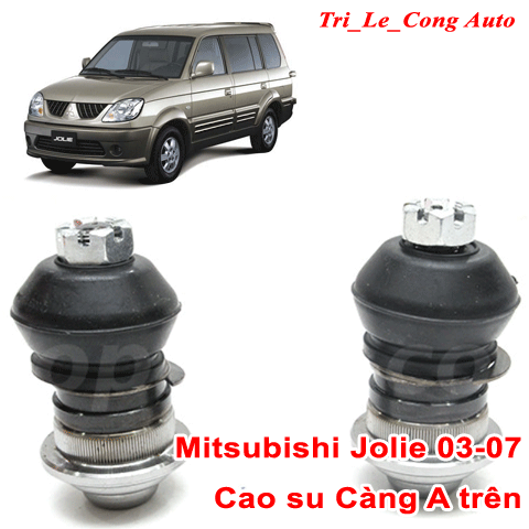 Cao su càng A trên Jolie 03-07 phía trước sau Mitsubishi đời 04 05 06 máy 2.0 số sàn treo gầm rotuyn trụ đứng 2004 2005