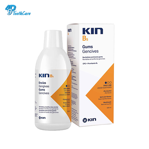 [HCM]Nước súc miệng KIN B5 - Phục hồi và săn chắc nướu