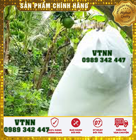 SIÊU RẺ COMBO 100 TÚI BỌC BƯỞI KT 25x30CM Size ĐẠI Tiện DỤng VẢI KHÔNG DỆT