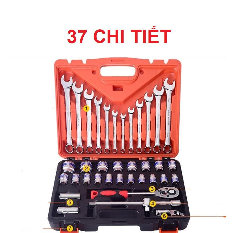 Bộ dụng cụ sửa chữa đa năng 37 chi tiết cao cấp made in taiwan