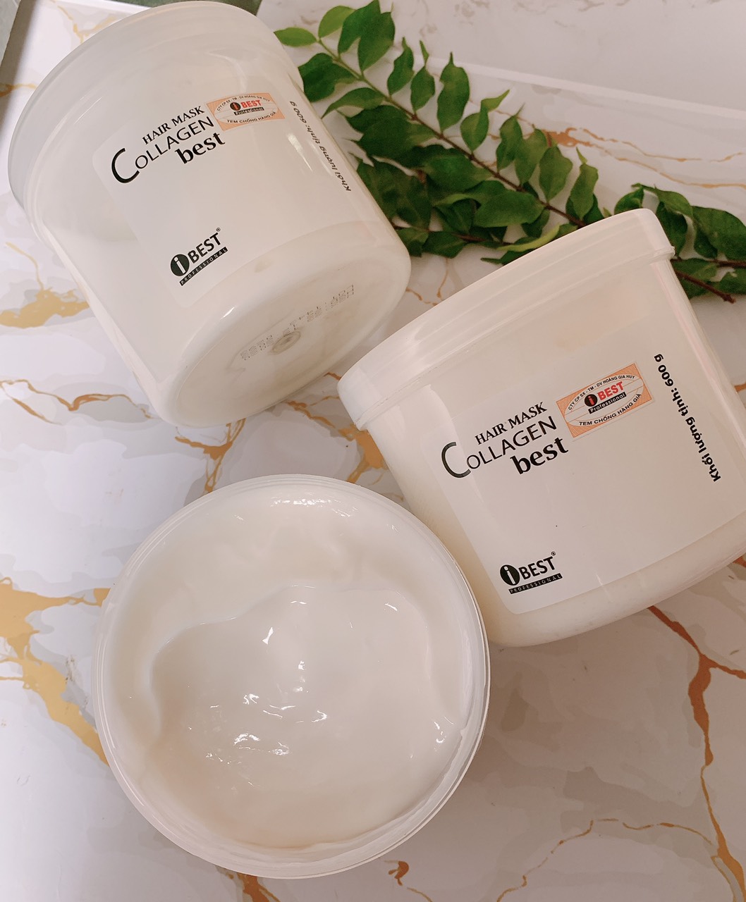 Hấp dầu collagen mềm mượt ibest