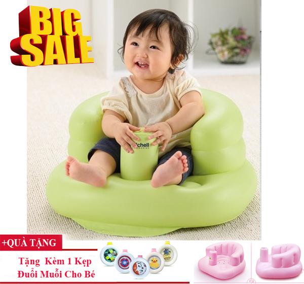 Ghế Tập Ngồi Bằng Hơi, Ghe Hoi Tap Ngoi Cho Be, Ghế Hoi Tập Ngồi Cho Bé. Ghế Phao Chất Liệu Cao Cấp, Mềm Mại, An Toàn Cho Bé, Bảo Vệ Xương Cột Sống Của Trẻ - GIÁ GIẢM SỐC - BH 1 Đổi 1.