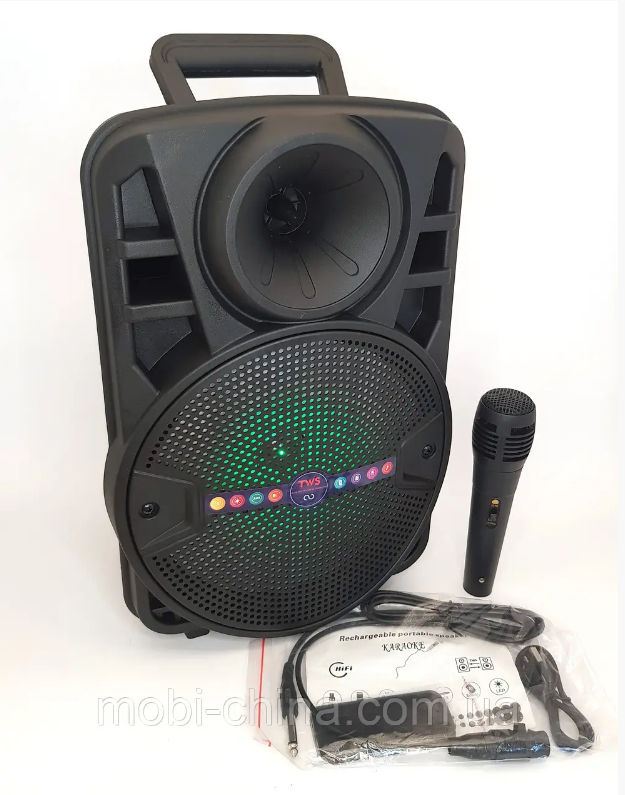 Loa Bluetooth Di Động Tt8236 Kèm Micro Có Dây, Loa hát Karaoke, Loa trợ giảng,Loa Karaoke Công Suất Lớn,Bass Trầm Ấm, Hàng nhập khẩu loa nghe nhạc bluetooth bass khủng - loa nghe nhạc bluetooth kết nối điện thoại di động.