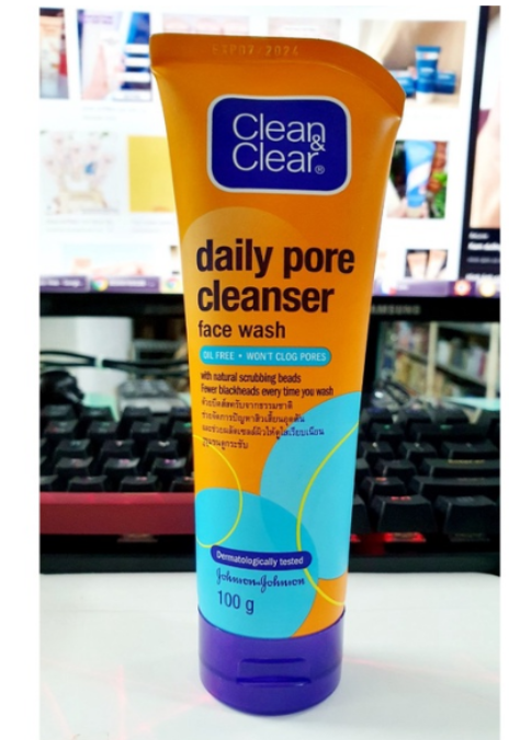 Sữa rửa mặt hàng ngày làm sạch sâu lỗ chân lông Clean & Clear mẫu mới
