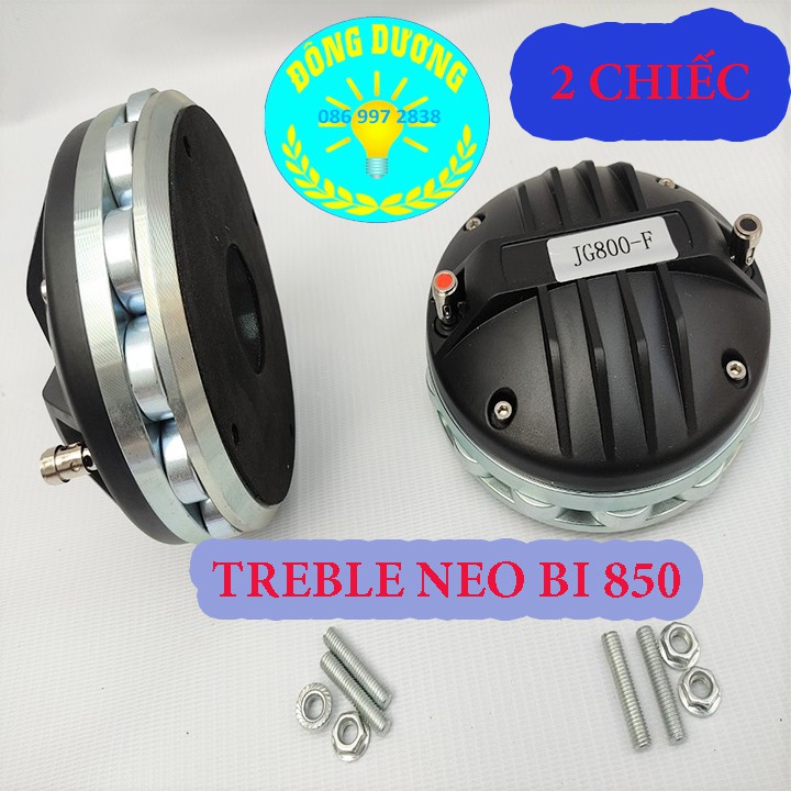 Xả hàng - loa treble neo bi 850 viền đồng côn dẹt mã jg800 nhập khẩu -giá 2 chiếc