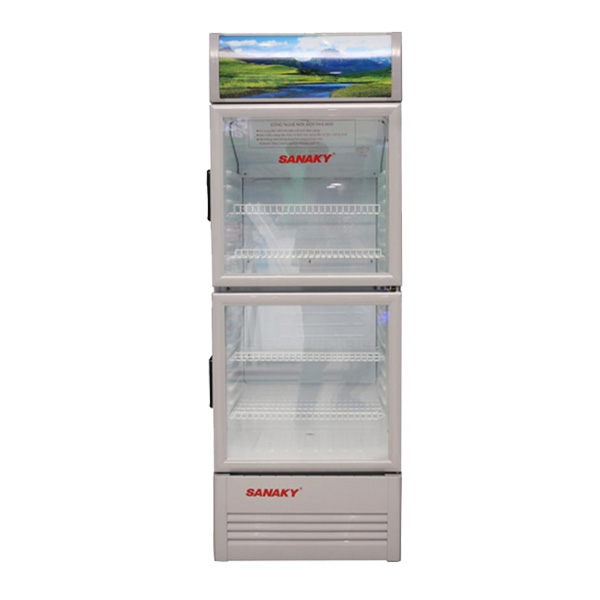 Tủ mát đứng sanaky vh-308w 2 cánh dàn nhôm