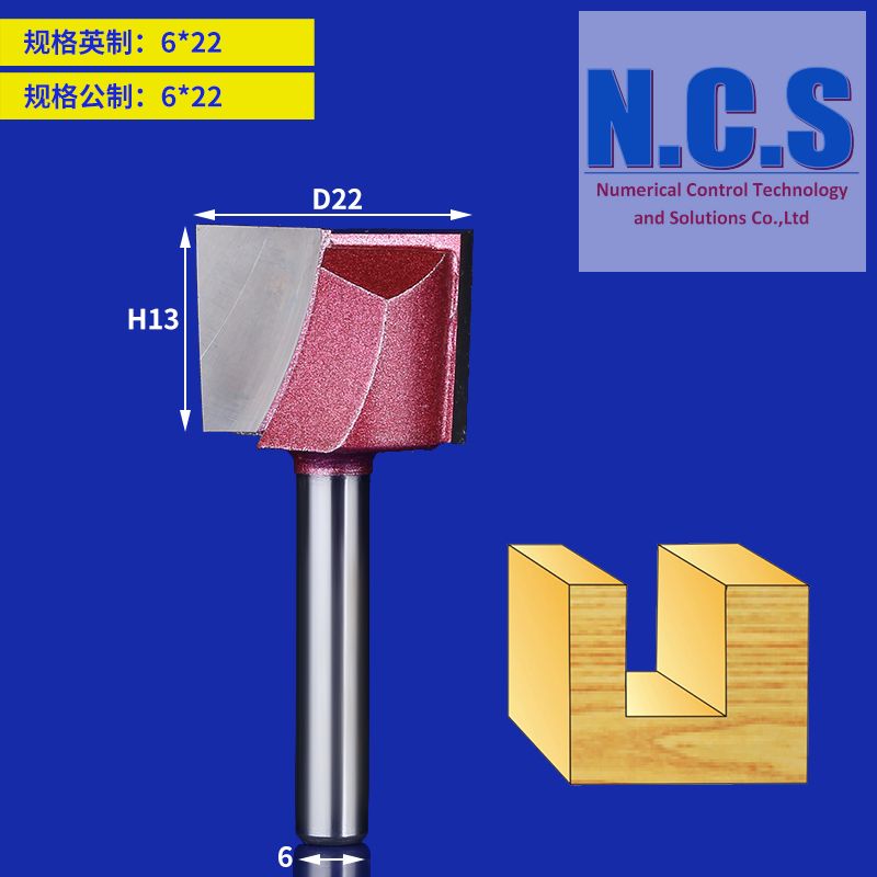 Huhao - Dao phay gỗ CNC lấy nền, soi nền 6x22mm