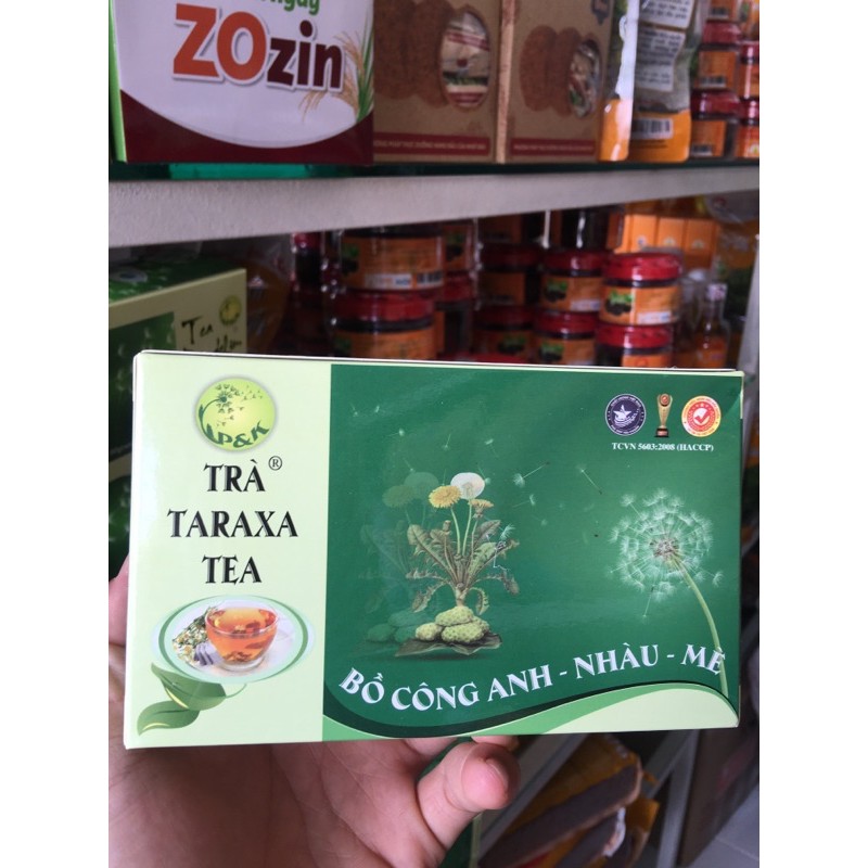 Trà bồ công anh-nhàu-mè 50 túi lọc-hàng chính hãng công ty p&k