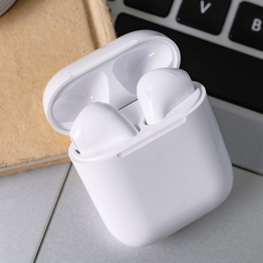 Tai Nghe Bluetooth Nhét Tai Không Dây tai nghe ji...12 V5.0 Có Mic Đàm Thoại Nút Cảm Ứng Âm Thanh HIFI