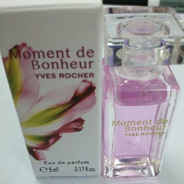 Nước hoa Mini Eau De Parfum Moment De Bonheur 5ml Yves Rocher