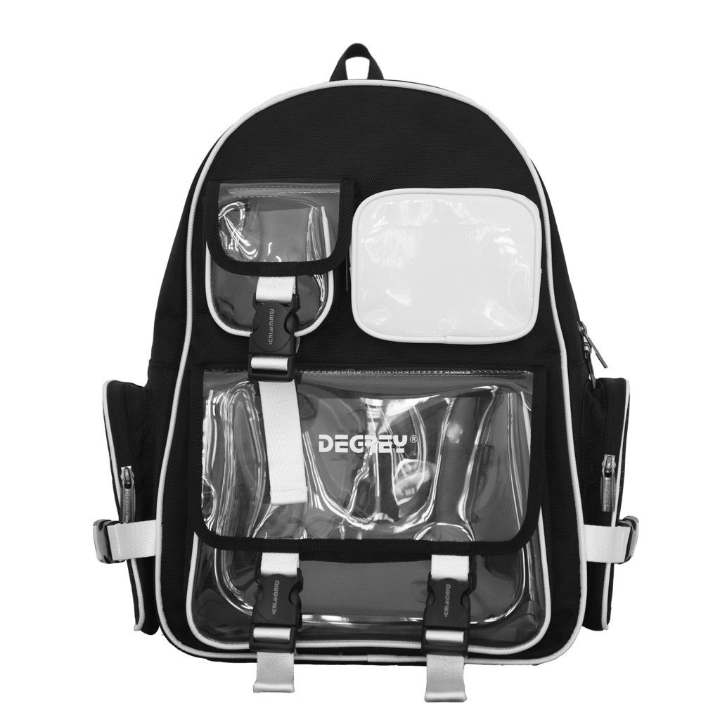 Basic Backpack Degrey Trắng - BBD Trắng