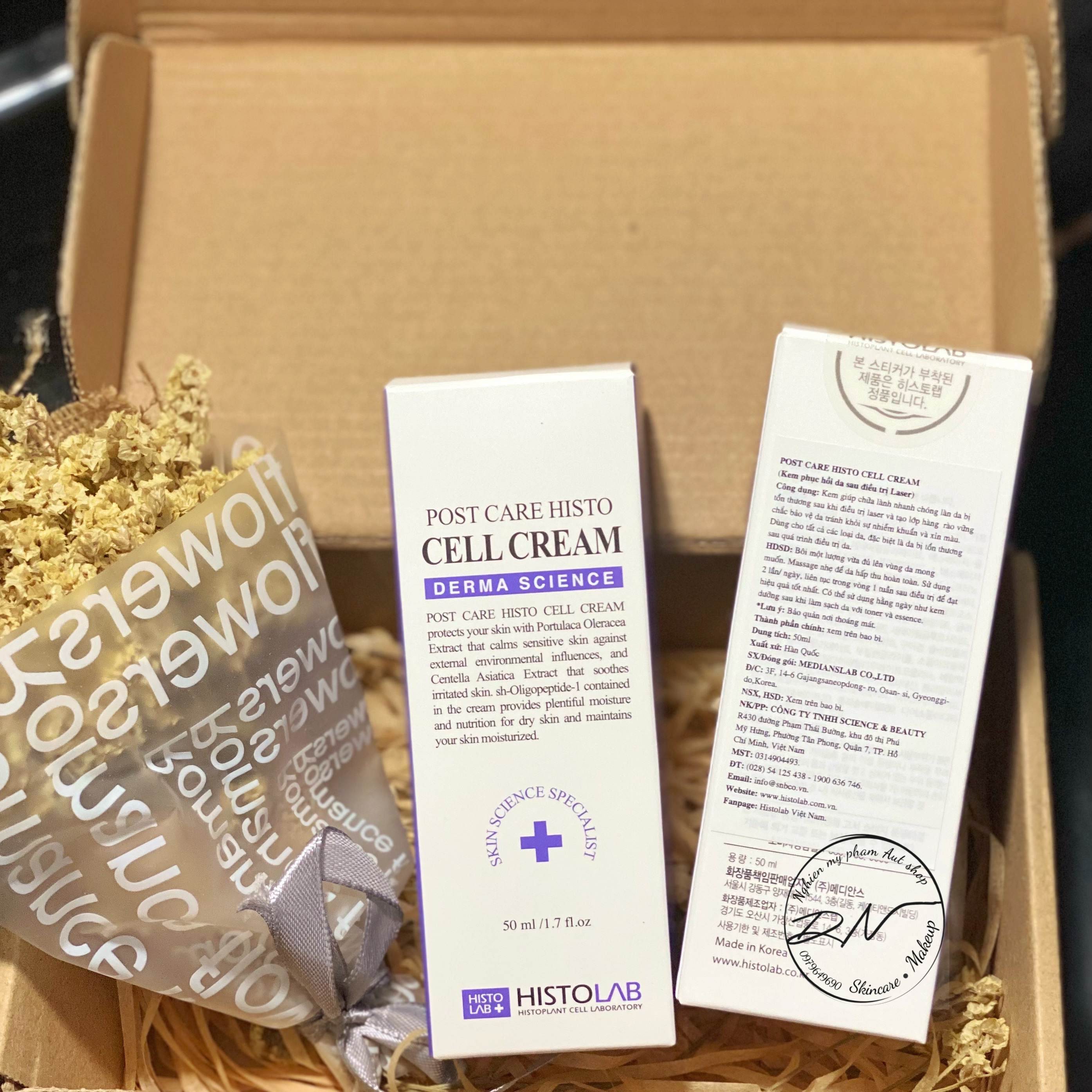 Kem dưỡng phục hồi da histolab - cell cream 50ml