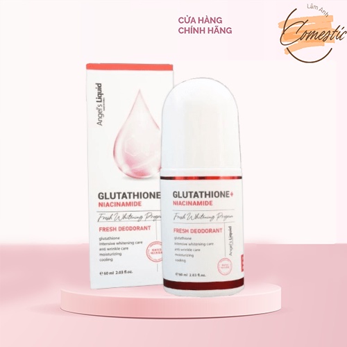 Lăn khử mùi Glutathione, Angel’s Liquid khử mùi cơ thể