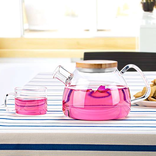 Bộ bình lọc trà thủy tinh Samadoyo NA923 900ml