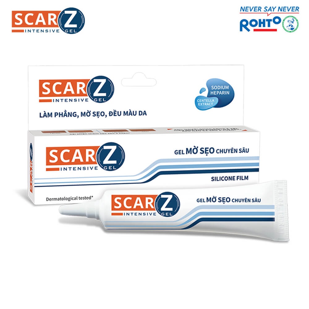 Kem mờ sẹo liền sẹo chuyên sâu Scarz Intensive Gel 9g dạng gel
