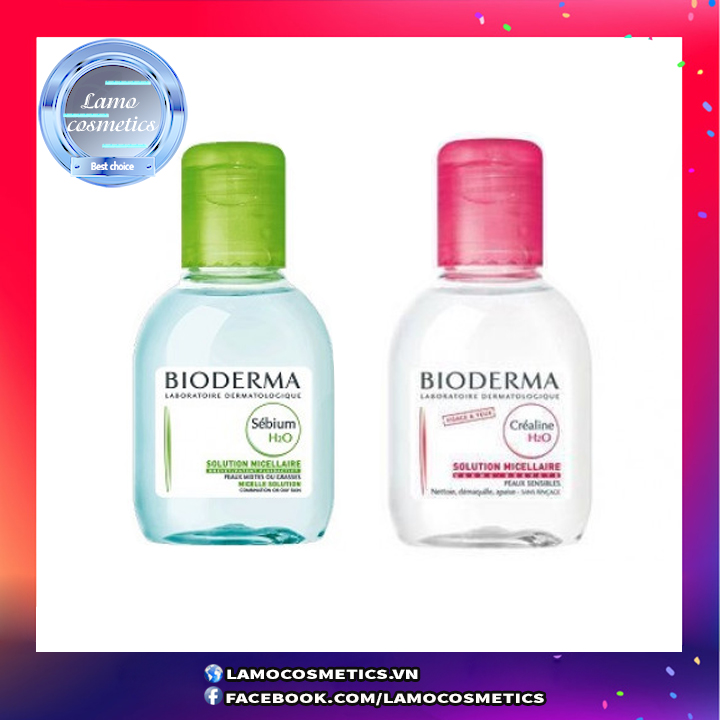 Nước Tẩy Trang Bioderma 100ML Hồng