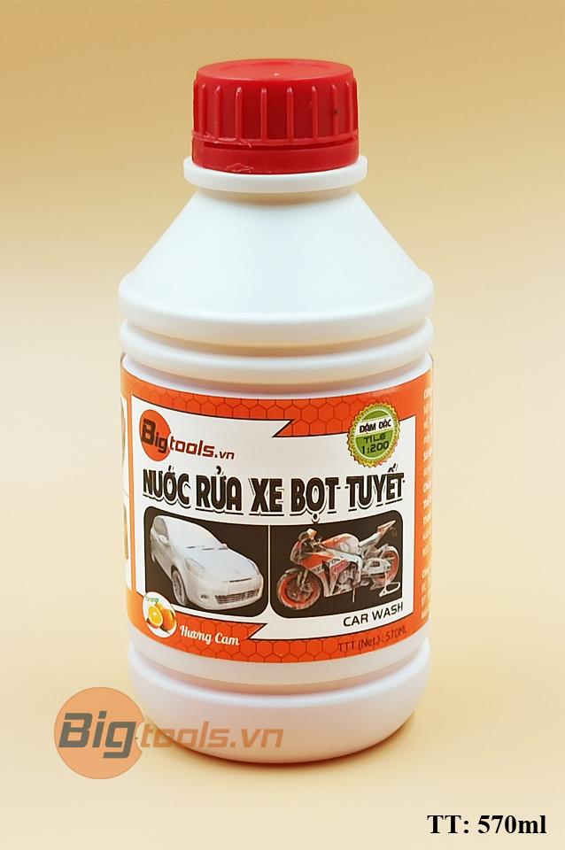 Dung dịch rửa xe bọt tuyết Bigtools 570ml