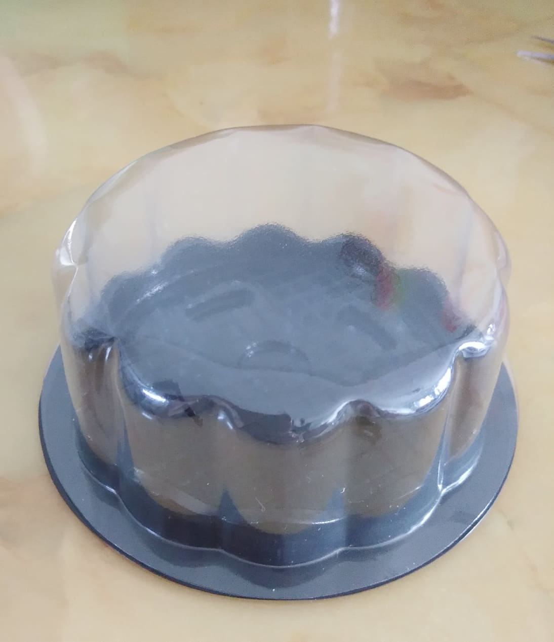 50 Hộp nhựa đựng H15 thấp đế đen dùng đựng bánh, đựng xôi bày mâm cúng hiện đại