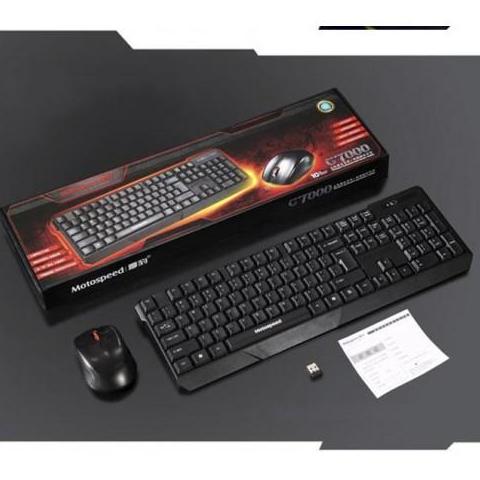 Combo Chuột và Bàn Phím không dây Motospeed G7000