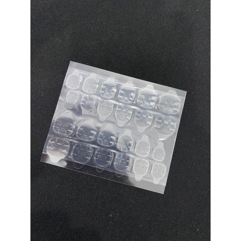 [HCM]Miếng dán móng silicon nail vỉ dán móng silicon ( có móng tay và móng chân )