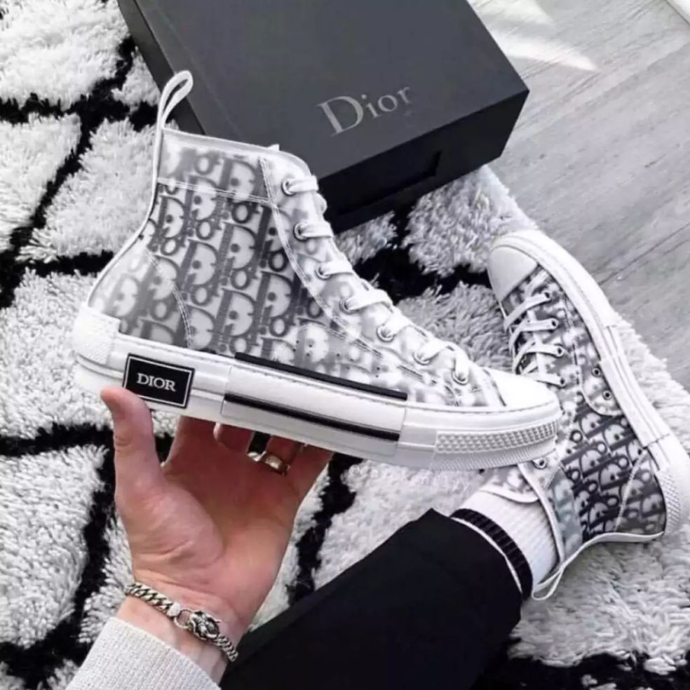 Giầy thể thao nam nữ D..I.OR giầy cao cổ hàng cao cấp bảo hành 2năm