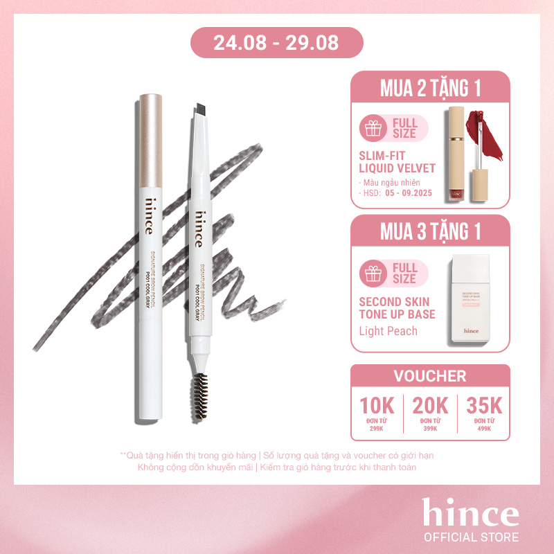Chì kẻ mày hince Signature Brow Pencil 0.2G