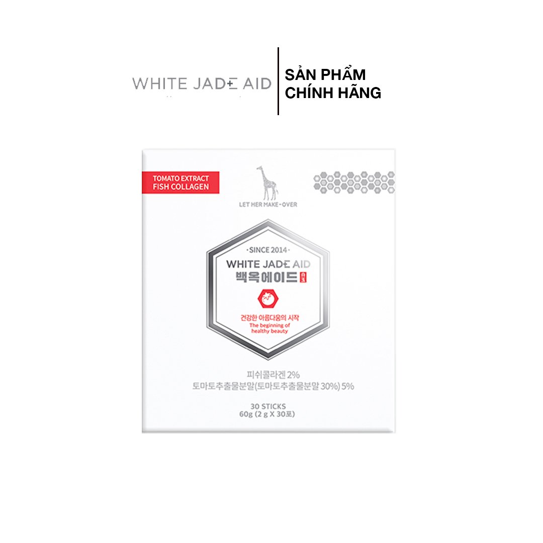 Collagen Trắng Da Hàn Quốc White Jade Aid